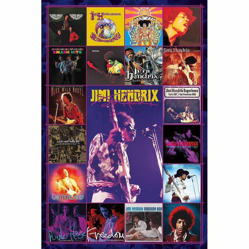 JIMI HENDRIX ジミヘンドリックス (追悼 55年 ) - Albums Covers / ポスター - PGS